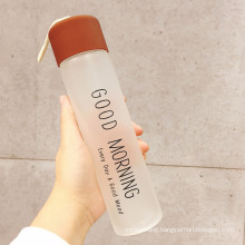 360ml portable frosted drink bottle water bottle